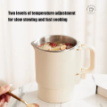 800ML Folding Mini Electric Kettle Multi-function 304 Stainless Steel Portable Noodle Pot Kettle Water Cup Large Capacity Kettle.