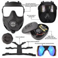 M50 Tactical Mask Full Face Skull Mask For Cosplay Party Costume Halloween Anti-Fog Glasss. 