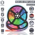 High Quality SMD 2835 DC 12V LED Strip Light with Remote 5 Meters RGB Color Special Lights for Ceiling Decoration. 