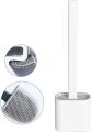 Silicone Toilet Brush with Holder Set. 