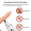 4-in-1 Electric Razor for Women - Rechargeable Painless Body & Facial Hair Remover, Bikini Trimmer for Legs, Underarm & Face, Portable Women's Shaver Set with Smooth Glide Technology. 
