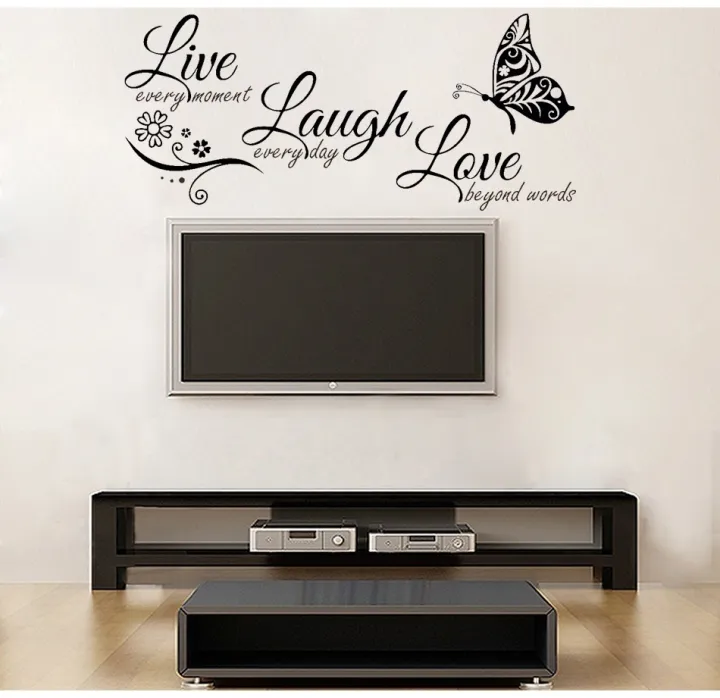 Live%20Laugh%20Love%20Butterfly%20Flower%20Wall%20Art%20Sticker%20Modern%20Wall%20Decals%20Quotes%20Vinyls%20Stickers%20Wall%20Stickers%20Home%20Decor%20Living%20Room%20-%20Image%202