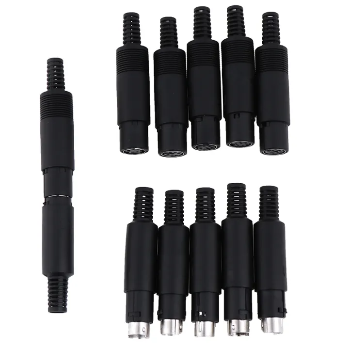 Mini%20DIN%20Plug%20Socket%20Connector%203/4/5/6/7/8%20PIN%20Chassis%20Cable%20Mount%20Male%20Female%20-%20Image%204