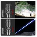 30W Led Flashlights Tactical Light Emergency Spotlights Handheld Flash Light Multi-functional Waterproof Torch For Outdoor. 