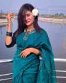 Half Silk Chumki Saree Without Blouse Piece for Women- Suitable for All Season and Occasions. 