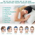 Migraine Relief HatHead Massager Gel Hot Cold Therapy Headache Migraine Relief Cap For Chemo,Sinus,Neck Wearable Therapy Wrap. 