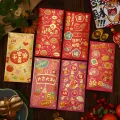 New Year Money Envelope Lucky Red Bless Pocket 2025 Snake Year Red Envelope Spring Festival Marriage Birthday Happy New Year Envelope Red Pao. 