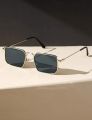 Square Metal Frame Sunglasses - Stylish Shades for All Occasions. 