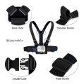 Chest Strap Mount with Jhook for Any Action Camera and Phone-(GoPro (HERO11,Mini,10,9, 8/7/6/5/4/3+/3/2, MAX, Session, Fusion), DJI Osmo Action, Insta360.