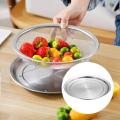 【Limited-time offer】 Colander Tray Set Colander Strainer Basket with Fine Mesh Strainer Kitchen Gadgets Tools Frying for Hot Oil. 