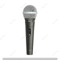 AHUJA AUD 98XLR Professional Dynamic Unidirectional Microphone 3 Pin Wired Corded Microphone High Output Neodymium Cartridge Excellent Intelligibility.