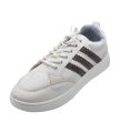 Classic Triple-Stripe White Sneakers-613. 