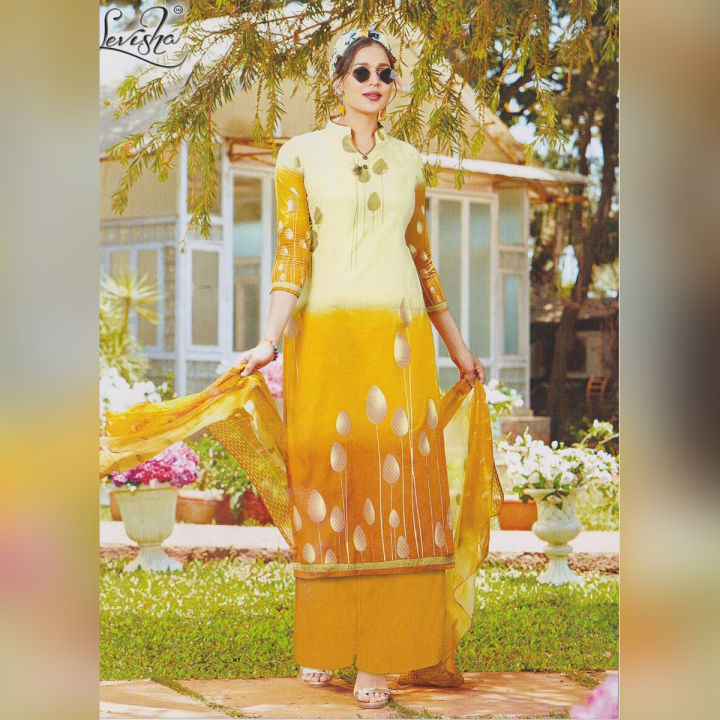 Zahira Cotton Collection Karachi Salwar Suit (Un-stiched  3 pcs) For Women