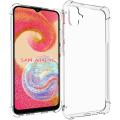 Samsung Galaxy A04E Camera Protection Premium Silicone Case Crystal Clear Soft TPU Ultra-Thin Transparent Flexible Protective Mobile Phone Back Cover.