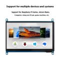 【 IPS Screen 】 Micro Snow 7-inch LCD Display Capacitive Touch LCD Screen Raspberry Pi 5th Generation Jetson Nano. 