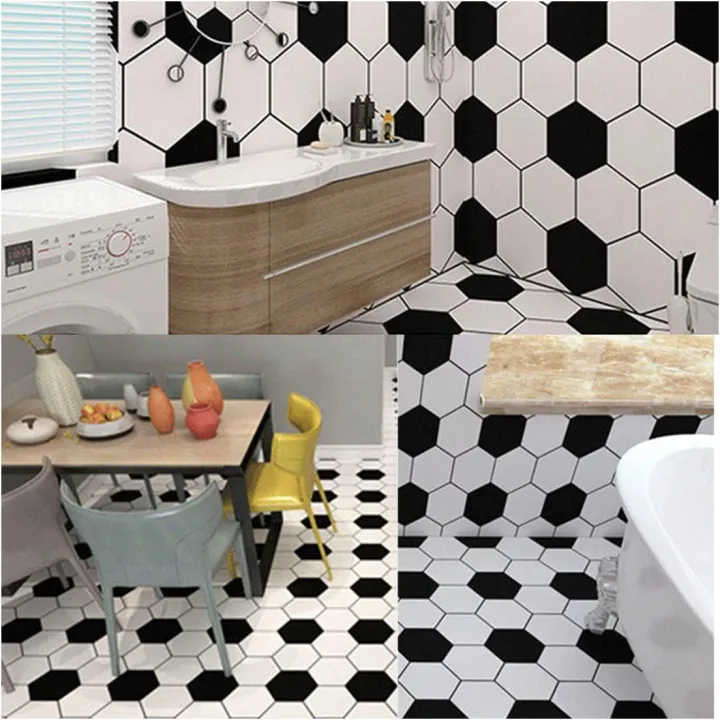 24"%20x%2079"%20Floor%20Tile%20Stickers%20Peel%20and%20Stick,%20Self%20Adhesive%20Vinyl%20Flooring%20Waterproof%20Wear-Resistant%20Shower%20Floor%20Stickers%20Floor%20-%20Image%2010