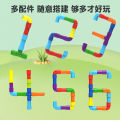 Toys Balls Children's kindergarten early education DIY water pipe puzzle large water pipe building block puzzle plastic building block toys. 