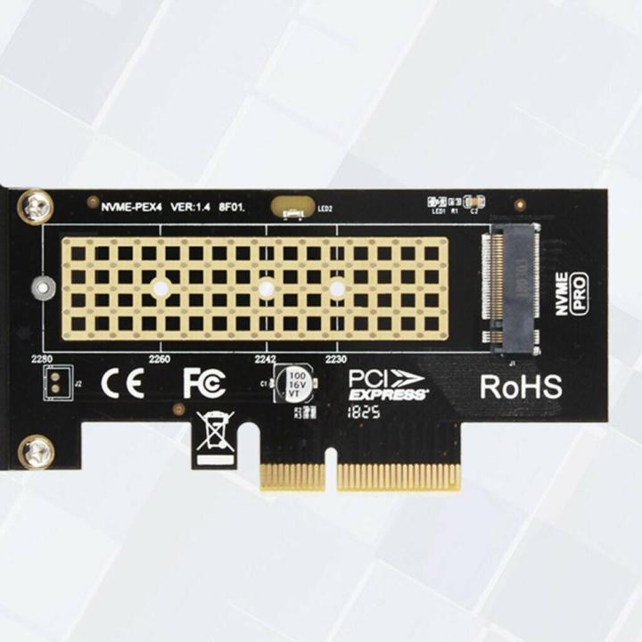 M.2 NVMe PCIE SSD to PCI Express 3.0 x4 Adapter Card