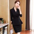 High-End Beauty Salon Shop Manager Work Clothes Female Pink Business Suit Fashion Temperament Medical Beauty Front Desk Reception Work Clothes.