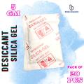 Desiccant 5 gram Silica Gel 20 pcs Packet. Silica Gel Desiccant.. 