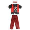 Kids Pirate Costume Captain Jack Pirate Toy Halloween Dress Up Set Kid Adventure Robbery Costume Toy Accessories Gift.