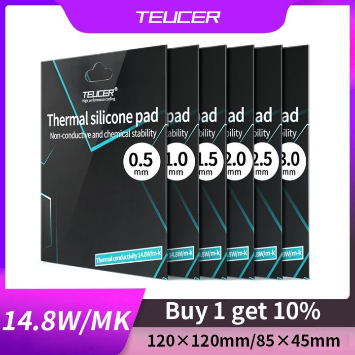 TEUCER%20Thermal%20Pad%20TP400%20Heat%20Dissipation%2014.8W/mk%20Silicone%20Pad%20CPU/GPU%20Graphics%20Card%20Motherboard%20Silicone%20Grease%20Pad%20Multi-Size-85X45%20%2014.8w-1.5mm%20thickness%20-%20Image%203