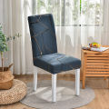 Waterproof Printed Chair Covers Nordic Style Removable Seat Chair Cover High Stretch Decorative Cover For Dining Room Wedding. 