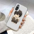 Death Note Ryuk kira anime Transparent phone case for xiaomi redmi mi note 7 8 9 10 11 12 k40 pro t s ultra lite.