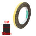 1mm Thick Self Adhesive Single Sided Foam Sponge Seal Strip Tape 10mm 12mm 15mm 25mm Shockproof Anti-collision Window Door Seal. 