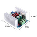 KOGEEK 300W 20A DC-DC Buck Converter Step Down Module DC 6-40V to DC 1.2-36V Adjustable Voltage Constant Current Module Electrolytic Capacitor.