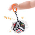 Black and White High Contrast Soft Cloth Book Baby Newborn Sensory Toys. 