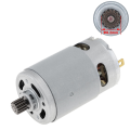 4X 21V RS550 Motor Brushed Motor 14 Teeth Suitable for 4/6 Inch Cordless Mini Logging Saw Chainsaw Tool Accessories.