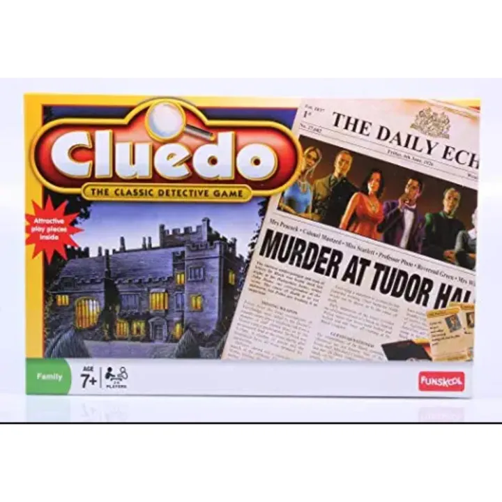 FUNSKOOL CLUEDO multicolor  board game age 8+