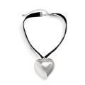 Heart Pendant Necklace Female Fashion Love Choker Necklace Collar Women Heart Choker Necklaces. 
