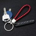 Anti-Lost Car Key Pendant Split Rings Keychain Phone Number Card Keyring Auto Vehicle Key Chain Car Accessoriesa. 