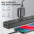 USLION EU/US Plug 2.4A Max Dual USB Fast Charging Adapter Wall Universal Mobile Phone Charger For iPhone Samsung Xiaomi Poco. 