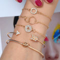5 Pcs/ set Stone Bracelet Set For Women Beautiful Design.