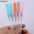 1Set Surgical Steel Sterilised Piercing Needles IV Catheter Needles With Piercing Body Jewelry Kit Tattoo Tool Piercing Supplies. 