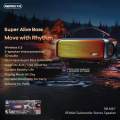 REMAX RB-M67 OFFICIAL REMAX Portable Super Bass Wireless Party Speaker With RGB Lights Bluetooth Loud Speaker With Subwoofer Stereo Speaker. 