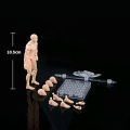 3.75-inch Figma Action Figure Toys Artist Movable Limbs Male Female 10.5cm Joints Body Model Mannequin Art Sketch Draw Dolls.