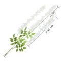 Wisteria Vine Artificial Flowers Wholesale 110cm Trailing Flower String For Home Wedding Party Decor Silk Wisteria Garland.