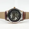 Forsining Rose Gold Design Men Top Brand Luxury Erkek Saat Skeleton Mechanical Watch Clock Relogio Montre Homme Free Ship. 