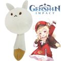 Game Genshin Impact Klee Dodoco Plush Keychain Cosplay Cute Doll Backpack Bag Key Chains Pendant Props Accessories.