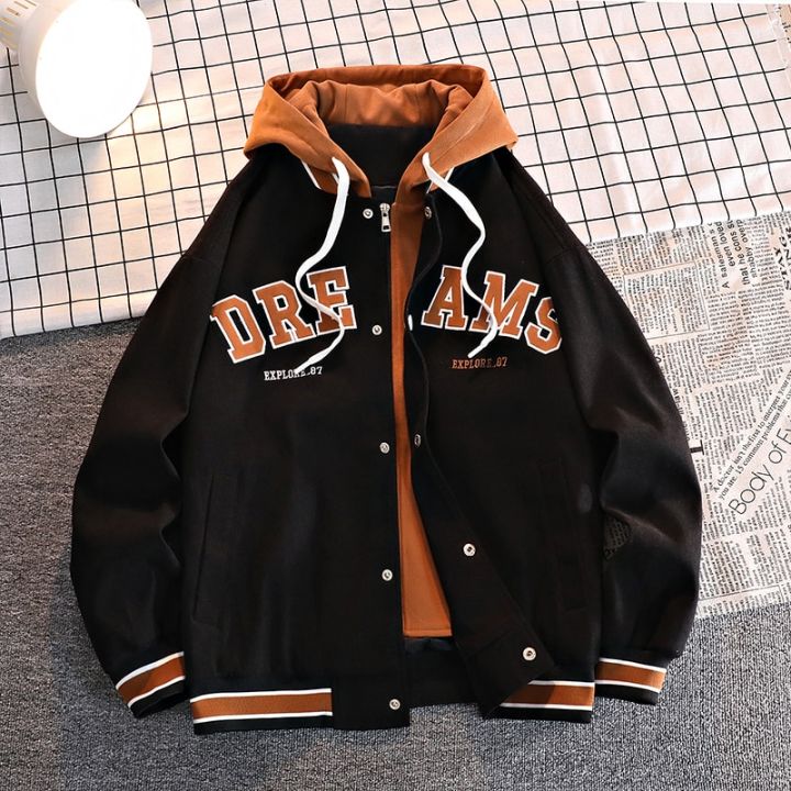 High%20Quality%20Varsity%20Baseball%20Uniform%20Jacket%20Men's%20Autumn%20New%20Trendy%20Brand%20All-match%20Student%20Hooded%20Jacket%20Plus%20Size%20Coats%20Women%20-%20Image%202