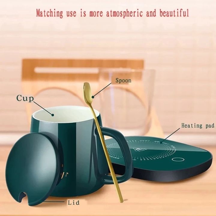Ceramic%20Coffee%20Mugs%20with%20Temperature%20Control,%20Milk%20Heater,%20Thermal%20Insulation%20Pad,%20Tea%20Cup%20Set,%20Creative%20Coaster,%20350ml%20-%20Image%204