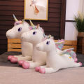 Rainbow Unicorn Pillow Birthday Gift Plush Toy for Children.