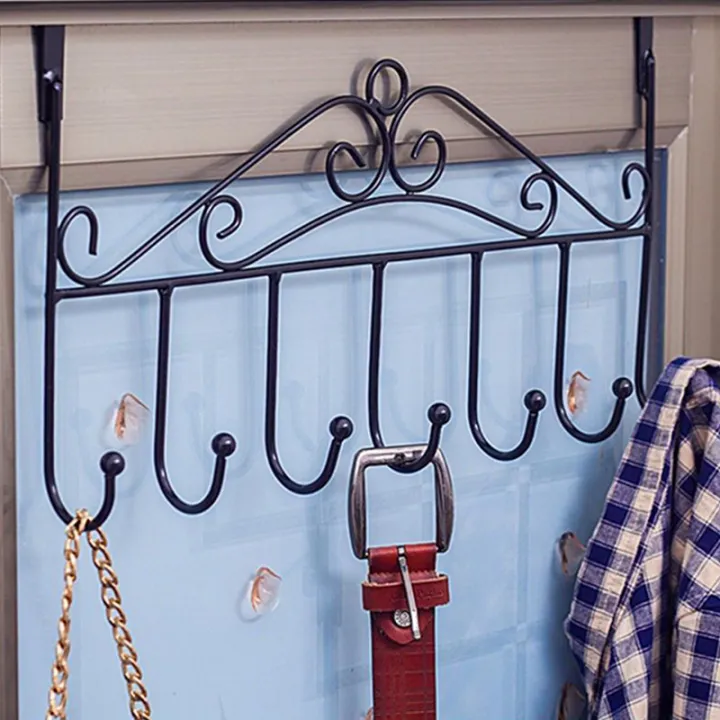 Over%20Door%20Metal%20Hanger%20Bracket%207%20Hooks%20Towel%20Hat%20Coat%20Hooks%20Iron%20Hook%20Hanging%20Storage%20Rack%20Overdoor%20Organizer%20Accessories%20-%20Image%205