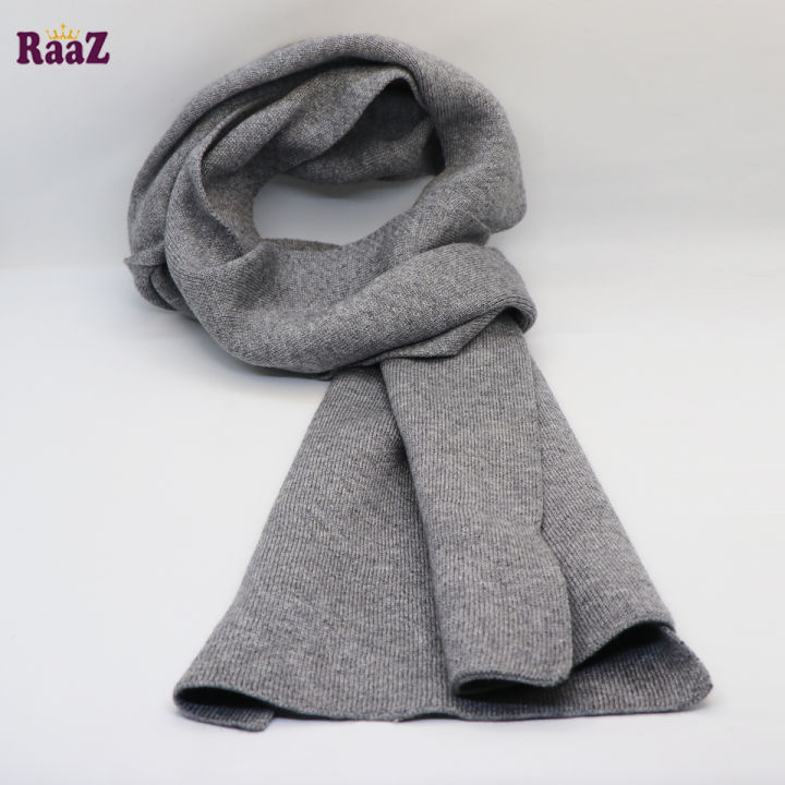 Grey%20Knitted%20Fabrics%20Zigzag%20Design%20Premium%20Scarf%20Muffler%20-%20Maflar%20For%20Men%20-%20Image%204