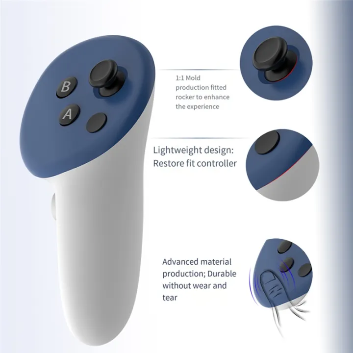 VR%20Controller%20Handle%20Cover%20for%203%20Anti-Collision%20Protection%20Cover%20VR%20Gamepad%20Controller%20Replacement%20Parts%20Silica%20Gel%20-%20Image%206