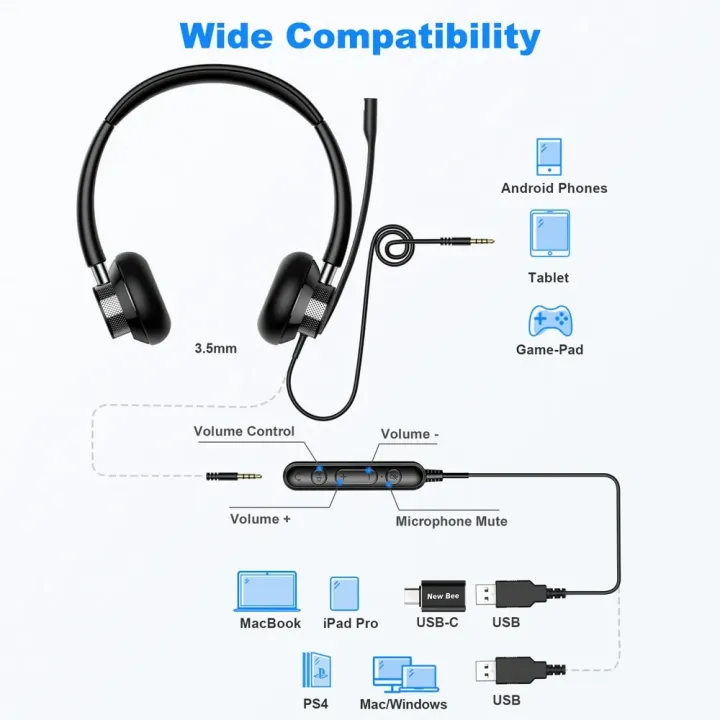 New%20Bee%20USB%20Headset%20with%20Mic%20Mute%20for%20PC%203.5mm%20Business%20Headphones%20with%20Rotatable%20Microphone%20Noise%20Cancelling%20for%20Call%20Center%20-%20Image%203